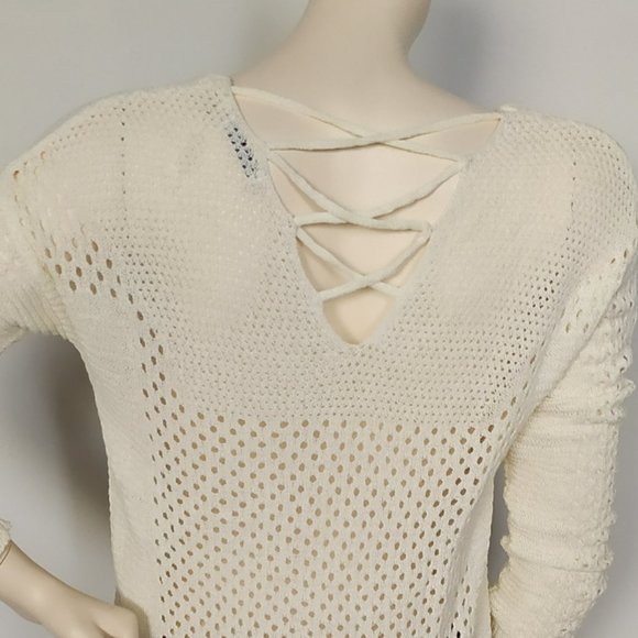 Open Back Knit Sweater - Picture 2 of 5